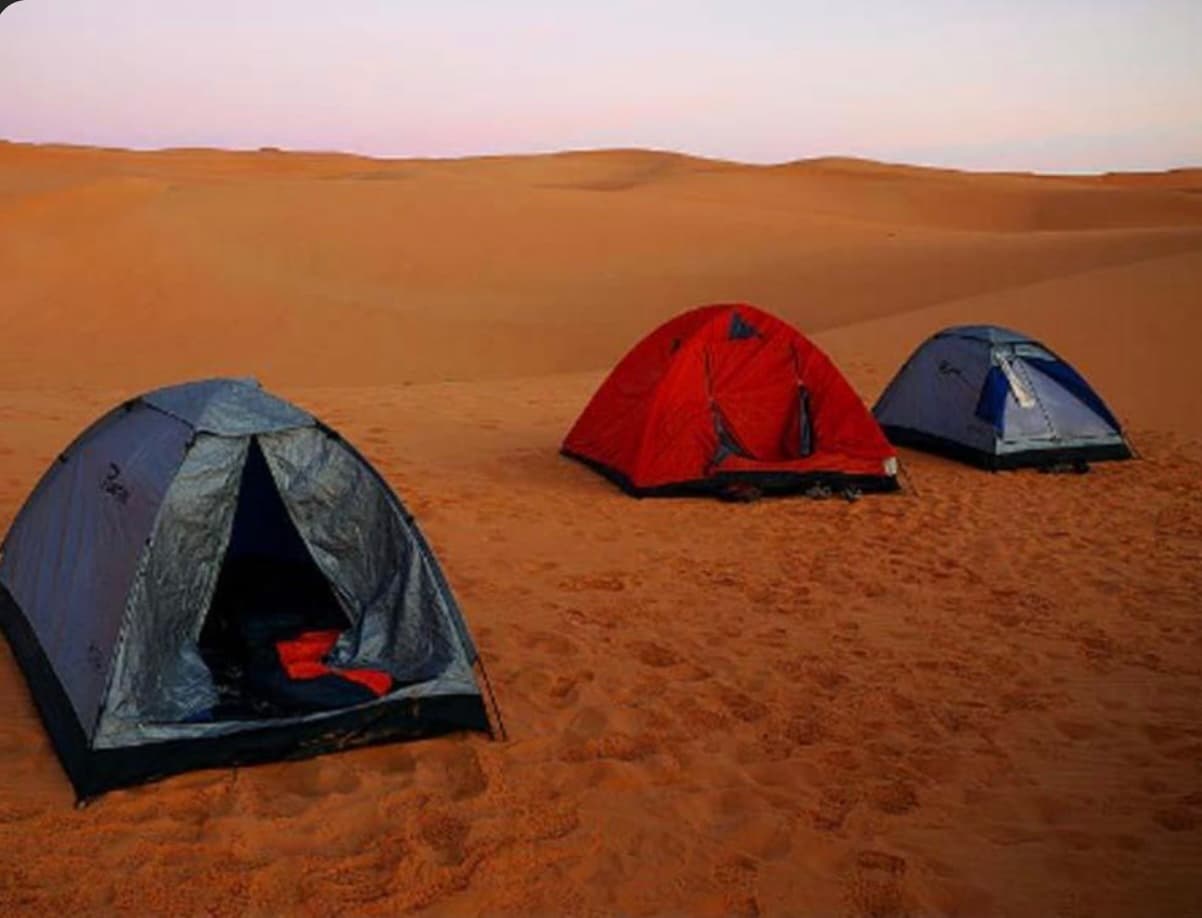 Camping Tent in the Thar — Explore Overnight Desert Camp Jaisalmer — Image 1